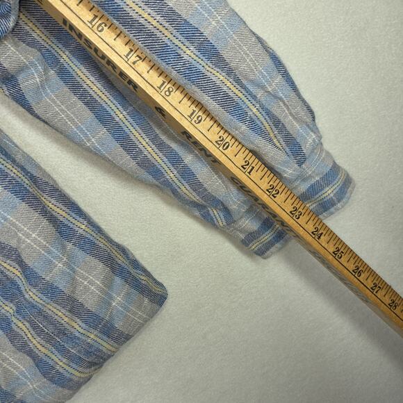 Vtg Cambridge Classics Mens Shirt Shacket Blue XL Flannel Winter Cold Gorpcore - Picture 5 of 13